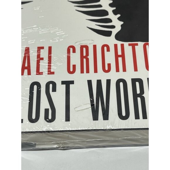 Michael Crichton The Lost World Hardback Jurassic Park Sequel SEALED - Picture 5 of 8